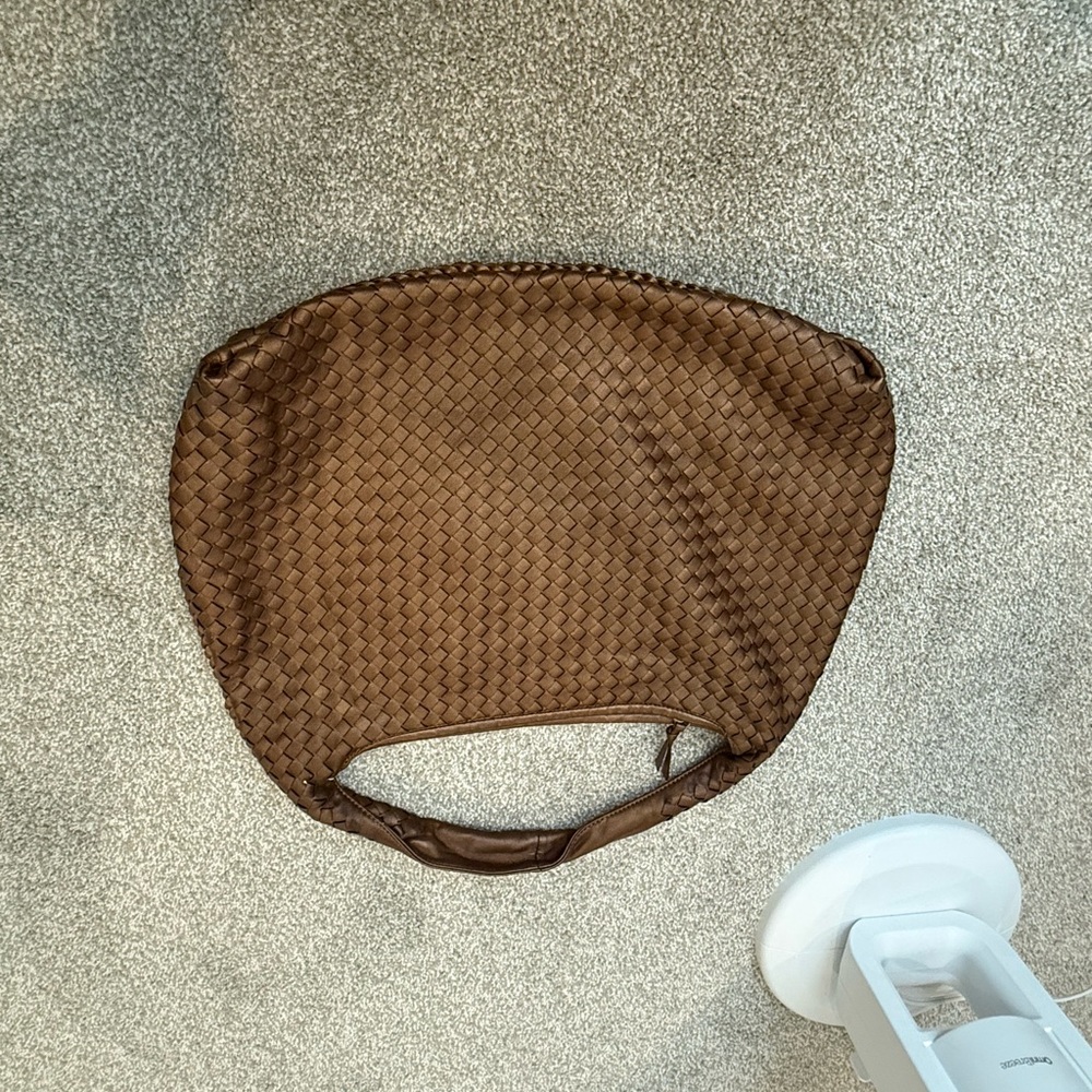 Apt. 9 Chic Brown Woven Hobo Bag - Picture 3 of 11